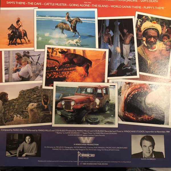 Mario Millo – World Safari II LP vinyl record, image 2 of 4