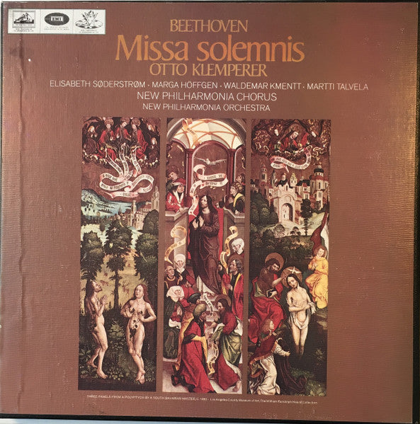 Ludwig Van Beethoven, Otto Klemperer, Elisabeth Söderström, Marga Höffgen, Waldemar Kmentt, Martti Talvela, New Philharmonia Chorus, New Philharmonia Orchestra – Missa Solemnis (2xLP) LP vinyl record, image 1 of 9