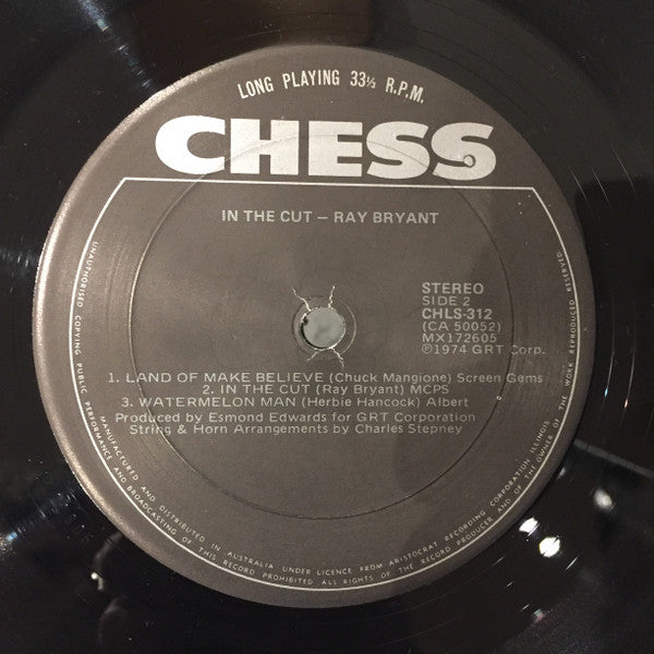 Ray Bryant – In The Cut LP vinyl record, image 2 of 4