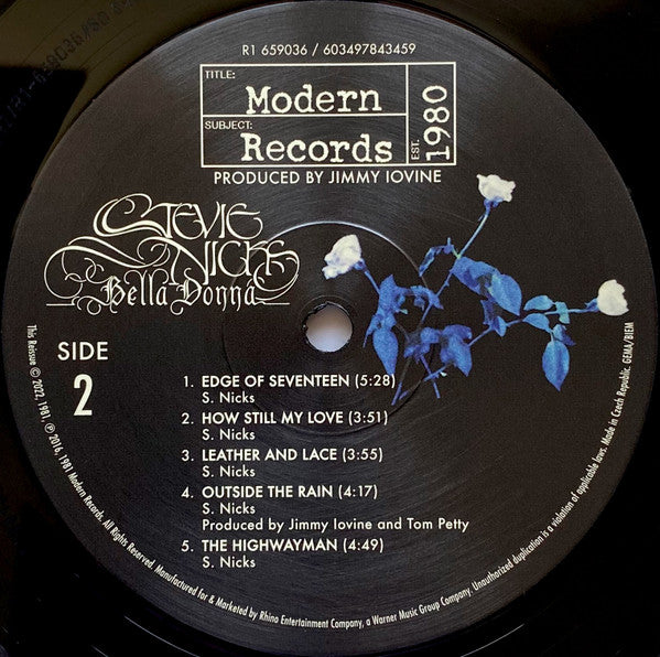 Stevie Nicks – Bella Donna (2xLP) LP vinyl record, image 6 of 10