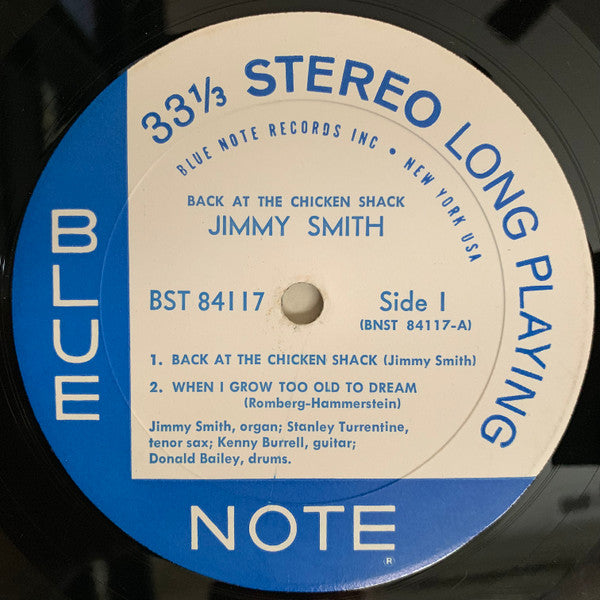 Jimmy Smith – Back At The Chicken Shack LP vinyl record, image 3 of 4