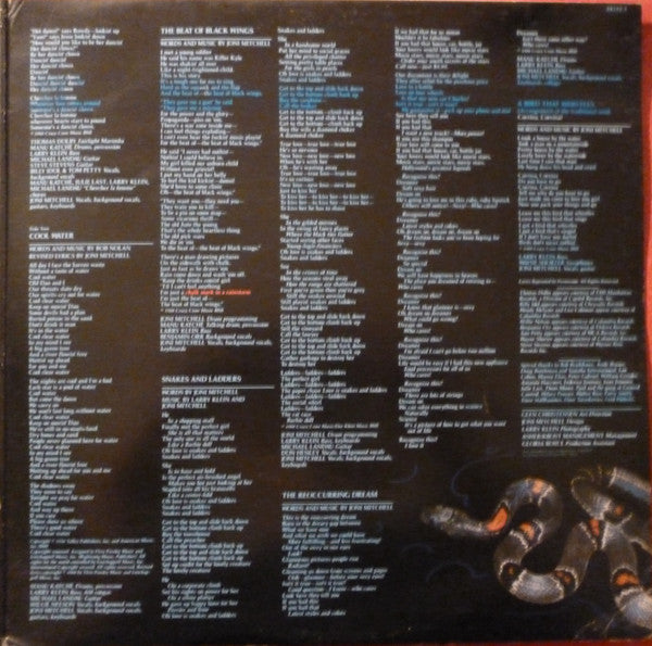 Joni Mitchell – Chalk Mark In A Rain Storm LP vinyl record, image 4 of 6