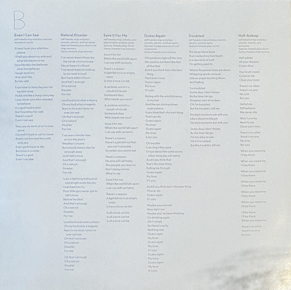 Jeff Tweedy – Love Is The King LP vinyl record, image 6 of 7