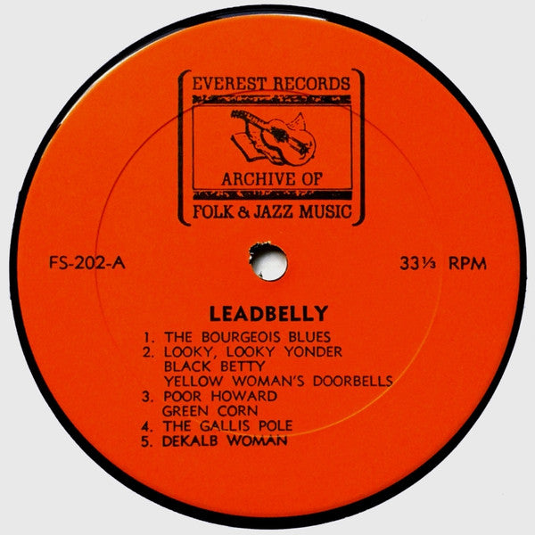 Leadbelly – Leadbelly LP vinyl record, image 4 of 5