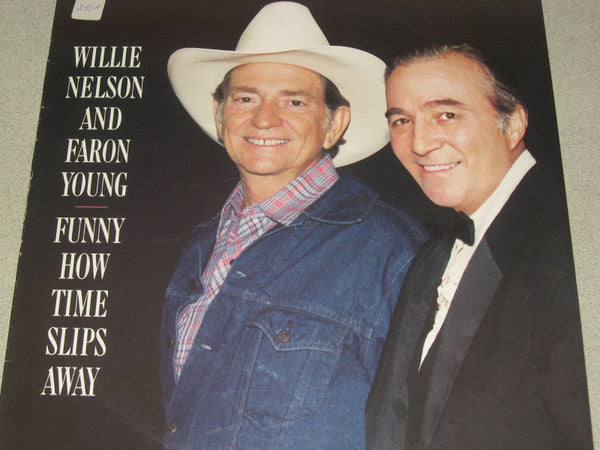 Willie Nelson, Faron Young – Funny How Time Slips Away LP vinyl record, image 1 of 4