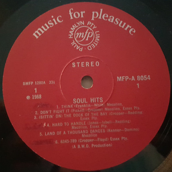 BWD Orchestra – Soul Hits LP vinyl record, image 3 of 4
