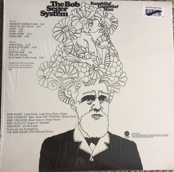 Bob Seger System – Ramblin' Gamblin' Man LP vinyl record, image 2 of 6