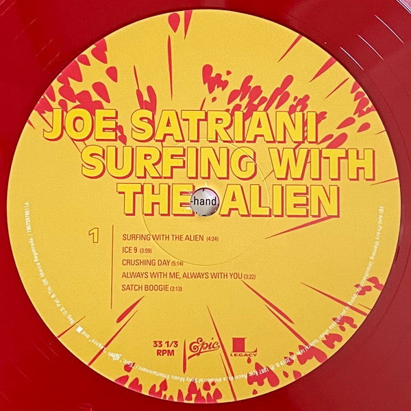 Joe Satriani – Surfing With The Alien LP vinyl record, image 6 of 10
