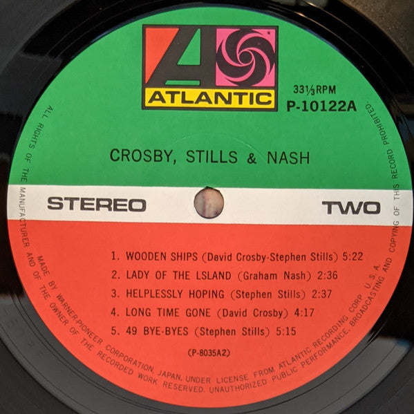 Crosby, Stills & Nash – Crosby, Stills & Nash LP vinyl record, image 5 of 6