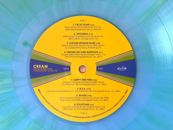 Cream – Royal Albert Hall (London May 2-3-5-6 2005) (3xLP) LP vinyl record, image 8 of 10