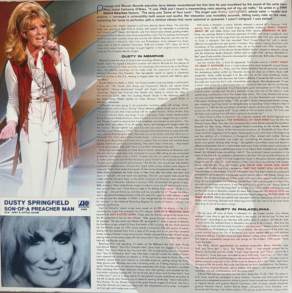 Dusty Springfield – The Complete Atlantic Singles 1968-1971 (2xLP) LP vinyl record, image 2 of 9