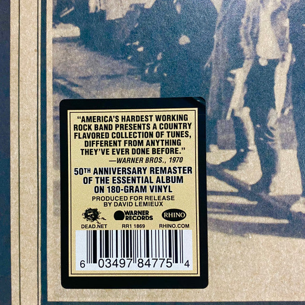 The Grateful Dead – Workingman's Dead LP vinyl record, image 5 of 7