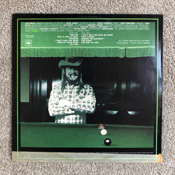 Jim Price – Sundego's Travelling Orchestra LP vinyl record, image 2 of 3