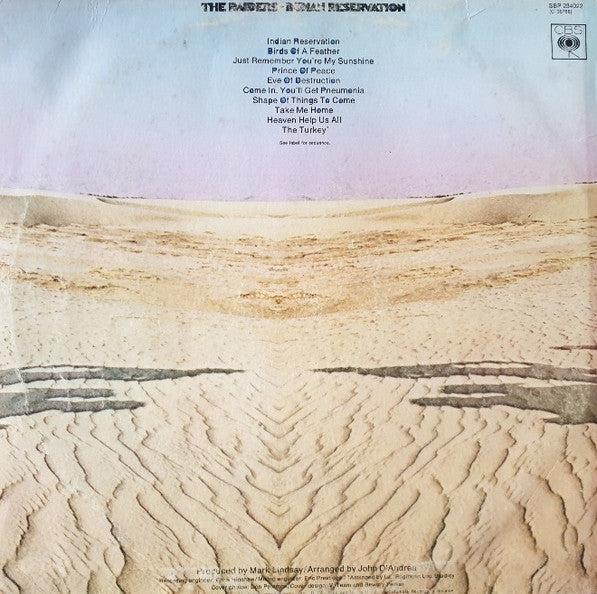 Raiders – Indian Reservation LP vinyl record, image 2 of 5