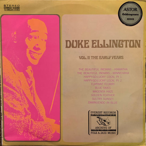 Duke Ellington And His Orchestra – Duke Ellington Vol 2 The Early Years LP vinyl record, image 1 of 4