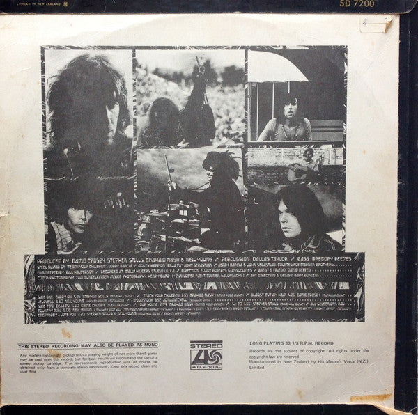 Crosby, Stills, Nash & Young – Déjà Vu LP vinyl record, image 2 of 6