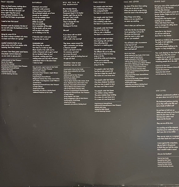 Sam Fender – Hypersonic Missiles LP vinyl record, image 6 of 8