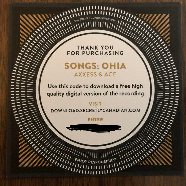 Songs: Ohia – Axxess & Ace LP vinyl record, image 7 of 7