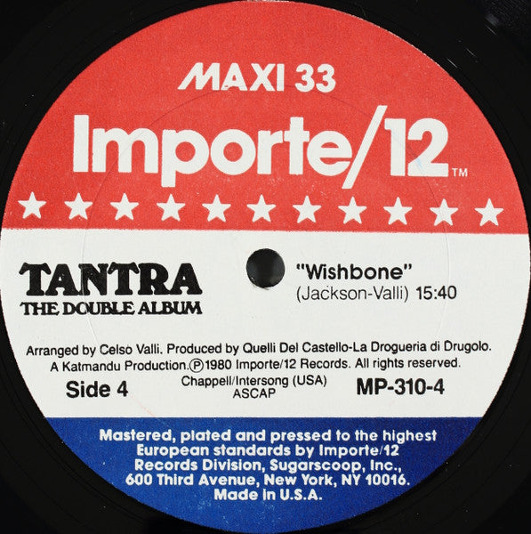 Tantra – The Double Album (2xLP) LP vinyl record, image 8 of 8