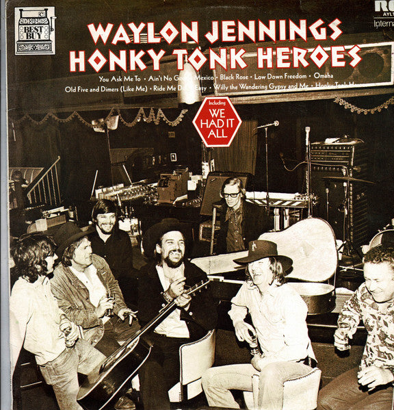 Waylon Jennings – Honky Tonk Heroes