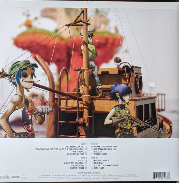 Gorillaz – Plastic Beach (2xLP) LP vinyl record, image 2 of 10