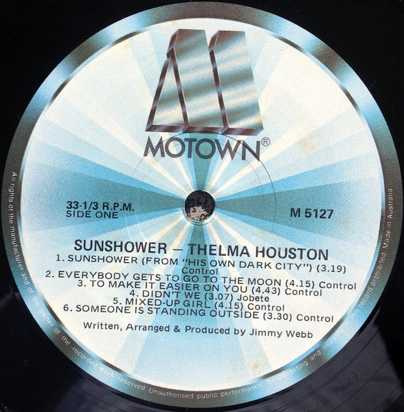 Thelma Houston – Sunshower LP vinyl record, image 3 of 4