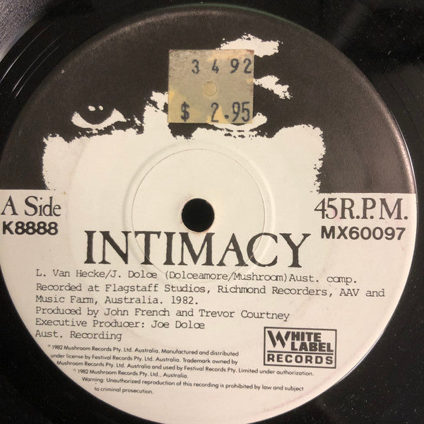 Lyn Van Hecke – Intimacy 7" vinyl record, image 1 of 2