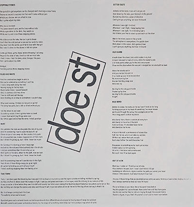 Doe St – Stepping Stones LP vinyl record, image 4 of 6
