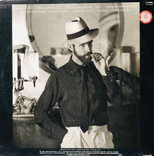Tom Snow – Hungry Nights LP vinyl record, image 6 of 6