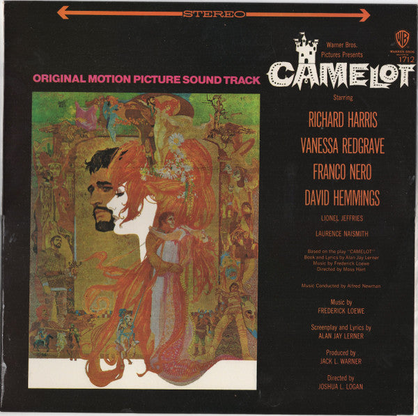 Lerner & Loewe, Richard Harris, Vanessa Redgrave, Franco Nero, David Hemmings, Lionel Jeffries, Laurence Naismith – Camelot (Original Motion Picture Sound Track) LP vinyl record, image 1 of 4