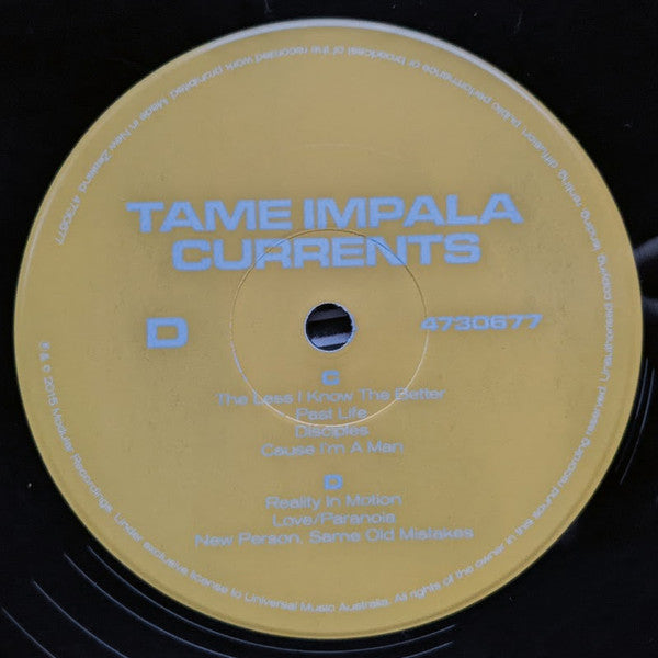 Tame Impala – Currents (2xLP) LP vinyl record, image 10 of 10