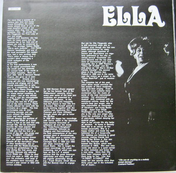 Ella Fitzgerald, Louis Armstrong – Starportrait Ella & Louis (2xLP) LP vinyl record, image 4 of 9