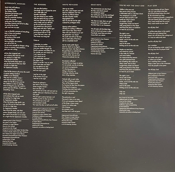 Sam Fender – Hypersonic Missiles LP vinyl record, image 5 of 8