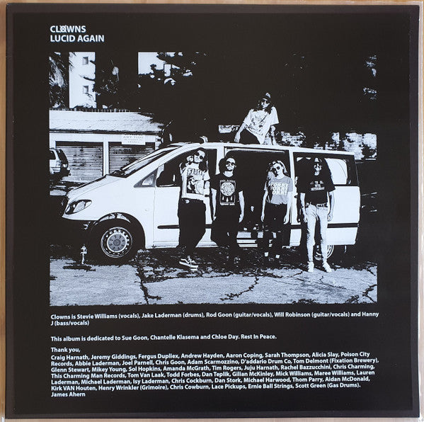 Clowns – Lucid Again LP vinyl record, image 6 of 10