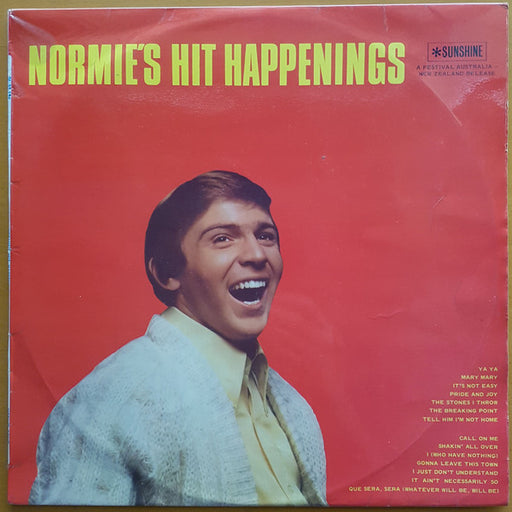 Normie Rowe, Normie Rowe & The Playboys – Normie's Hit Happenings LP vinyl record, image 1 of 5