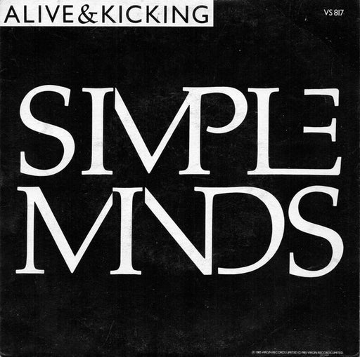 Simple Minds – Alive & Kicking 7" vinyl record, image 1 of 10