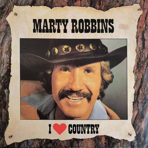 Marty Robbins – I Love Country LP vinyl record, image 1 of 4