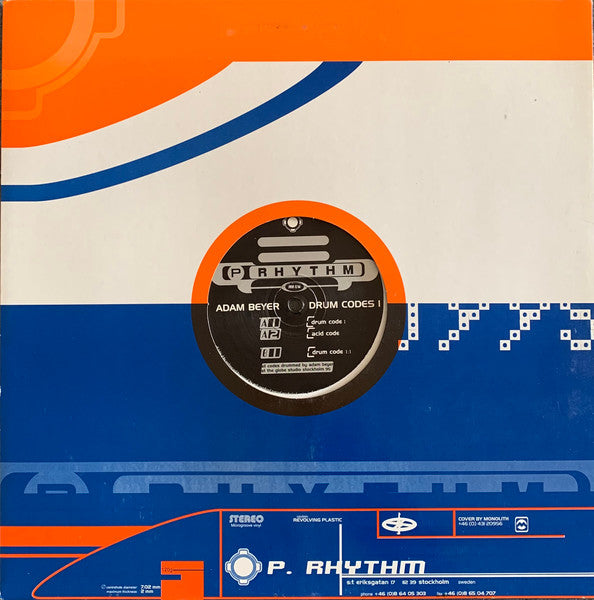 Adam Beyer – Drum Codes 1 12" vinyl record, image 4 of 4