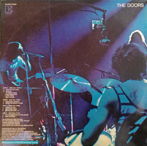 The Doors – Absolutely Live (2xLP) LP vinyl record, image 3 of 7