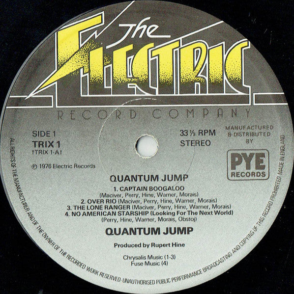 Quantum Jump – Quantum Jump LP vinyl record, image 3 of 8