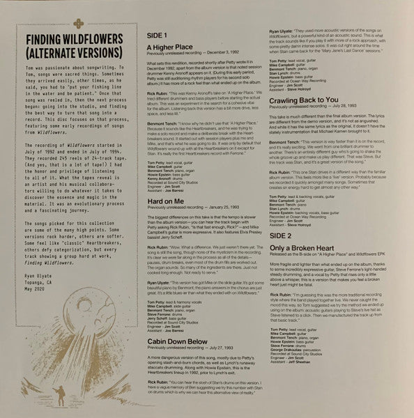 Tom Petty – Finding Wildflowers (Alternate Versions) (2xLP) LP vinyl record, image 8 of 10
