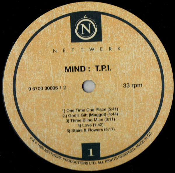 Skinny Puppy – Mind: The Perpetual Intercourse LP vinyl record, image 3 of 4