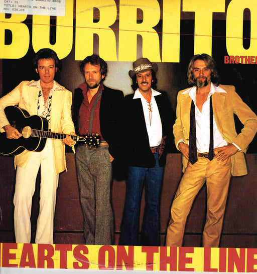 Burrito Brothers – Hearts On The Line LP vinyl record