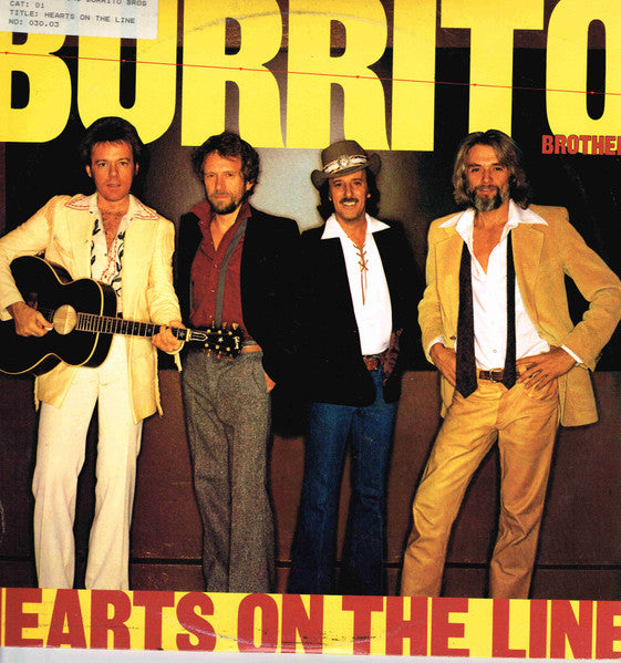 Burrito Brothers – Hearts On The Line LP vinyl record