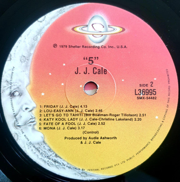 J.J. Cale – 5 LP vinyl record, image 4 of 4