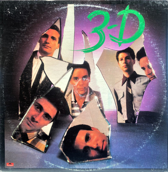 3-D – 3-D LP vinyl record, image 1 of 6