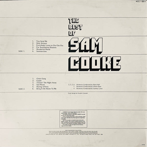 Sam Cooke – The Best Of Sam Cooke LP vinyl record, image 2 of 5