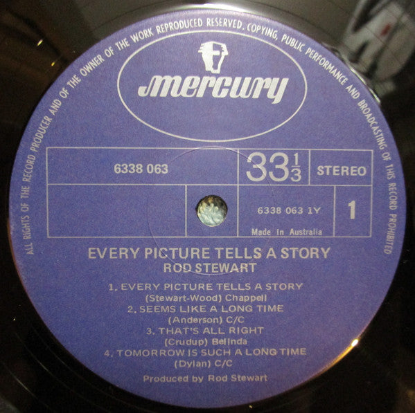 Rod Stewart – Every Picture Tells A Story LP vinyl record, image 4 of 5