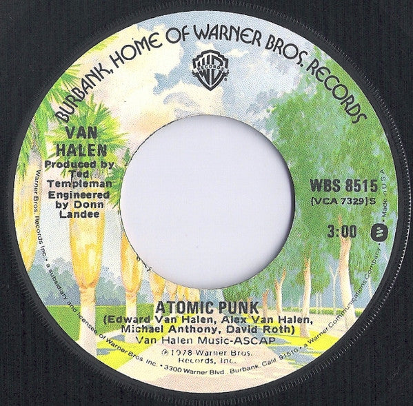 Van Halen – You Really Got Me 7" vinyl record, image 2 of 2