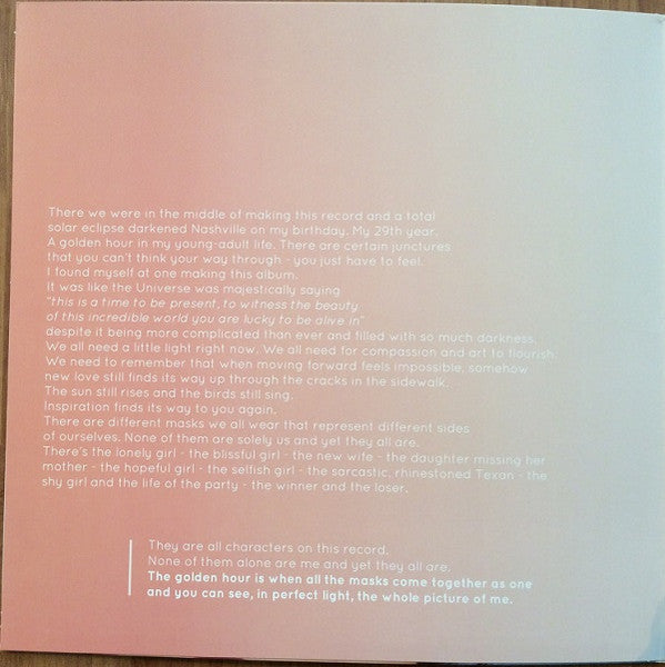 Kacey Musgraves – Golden Hour LP vinyl record, image 5 of 10